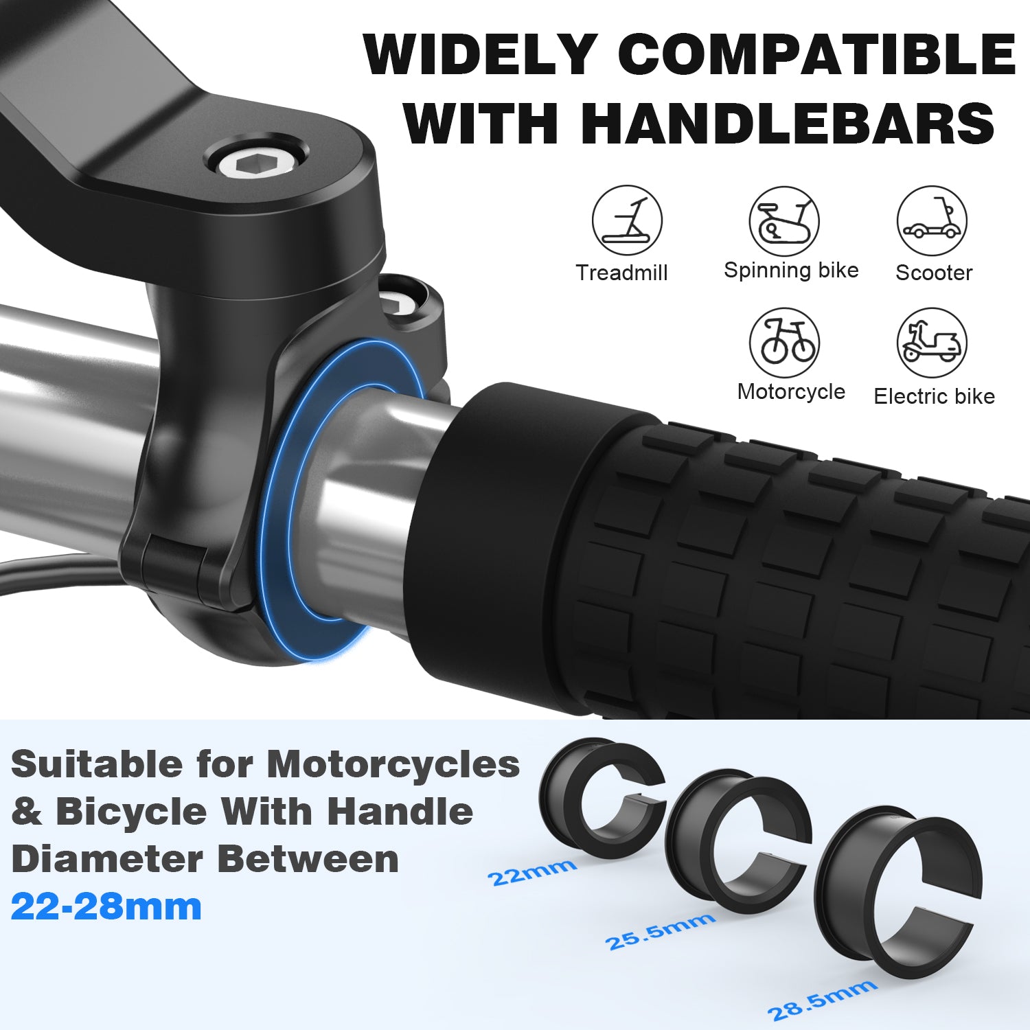 PhoneBits Bike Phone Holder Waterproof, Mountain Bike Phone Holder Waterproof