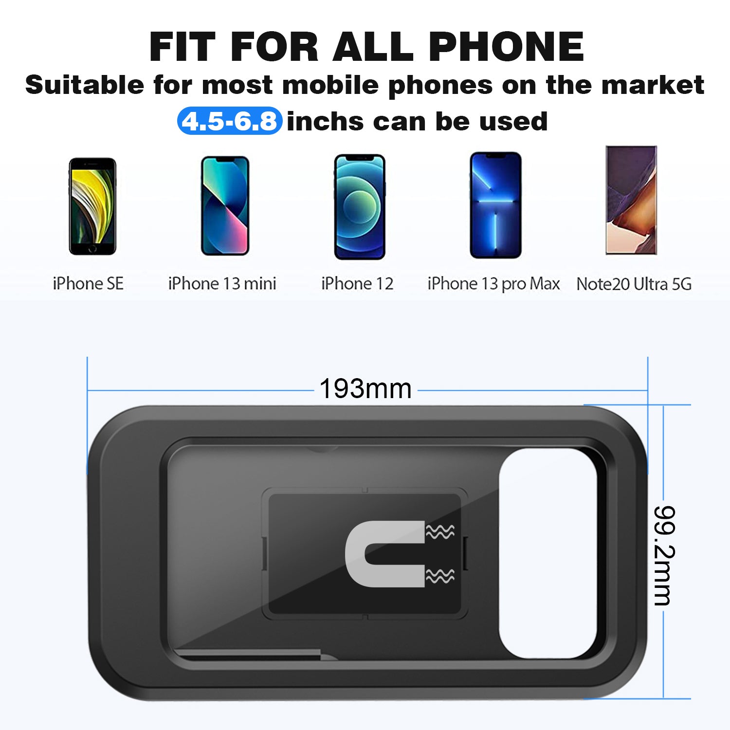 PhoneBits Bike Phone Holder Waterproof, Mountain Bike Phone Holder Waterproof