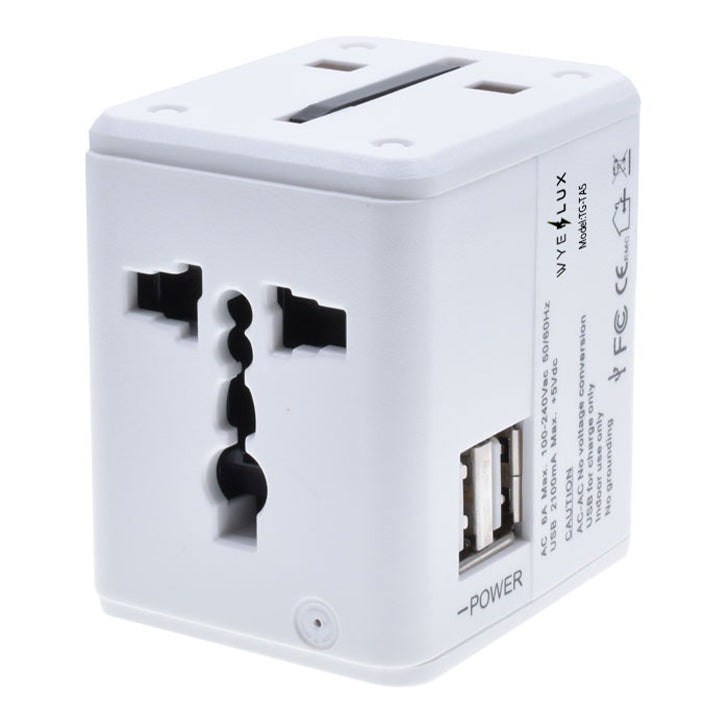 All in One European Universal Adaptor, International Wall Charger Plug, Universal Travel Adapter