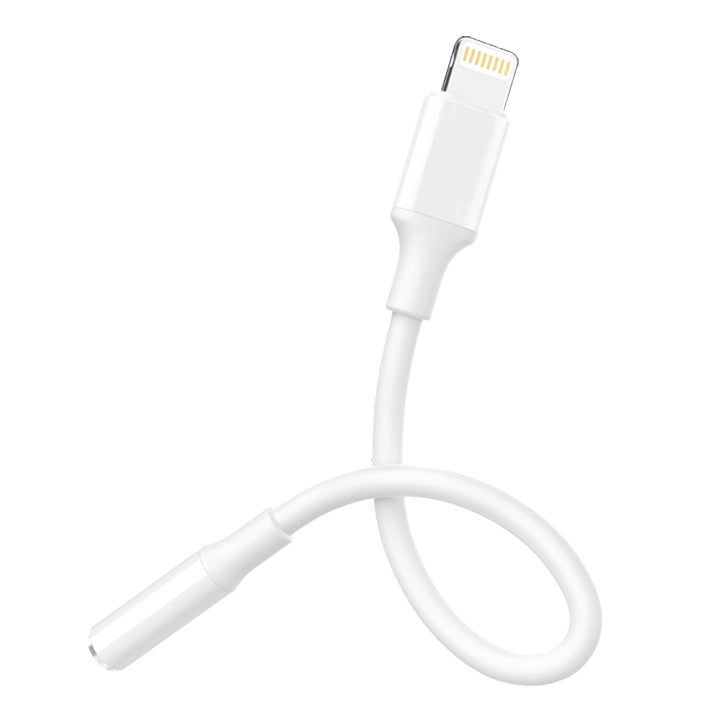 PhoneBits Headphone Connector 8 Pin to 3.5mm Aux Silicon Adapter for iPhone
