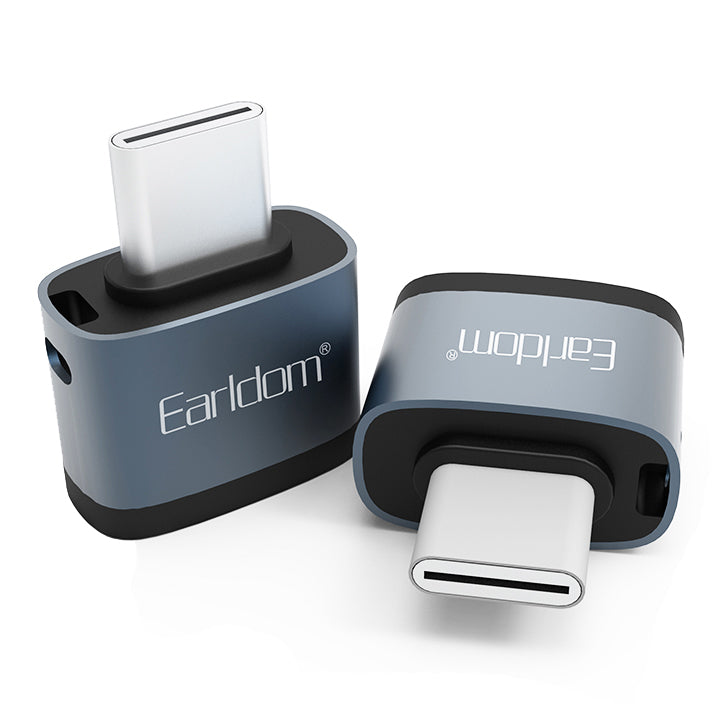 Earldom Micro to Type C OTG Converter, Type C to Micro USB OTG Converter