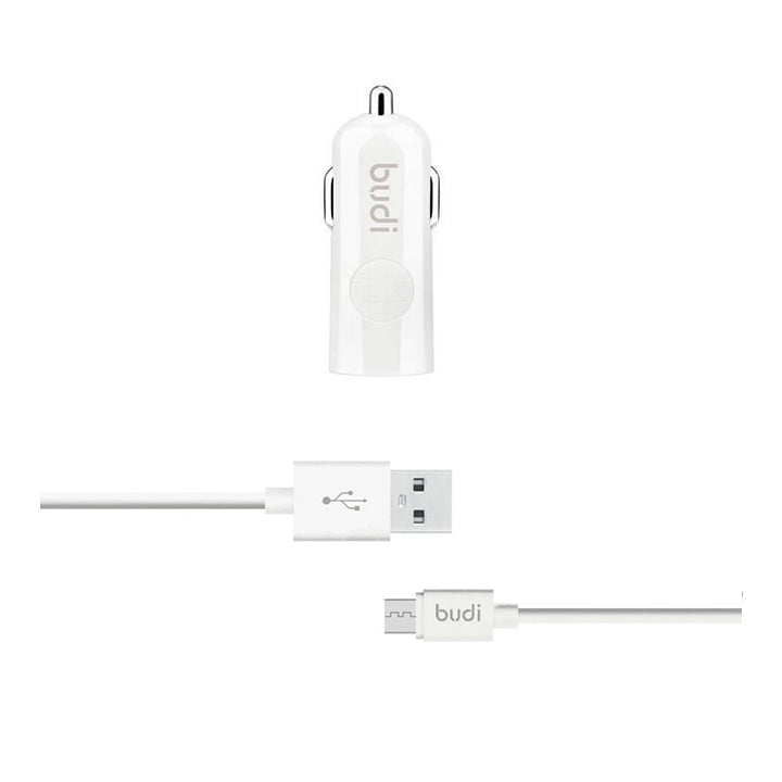 12W Car Charger with Lightning Connector, Car Charger with USB C Connector, Car Charger with Micro Cable Connector