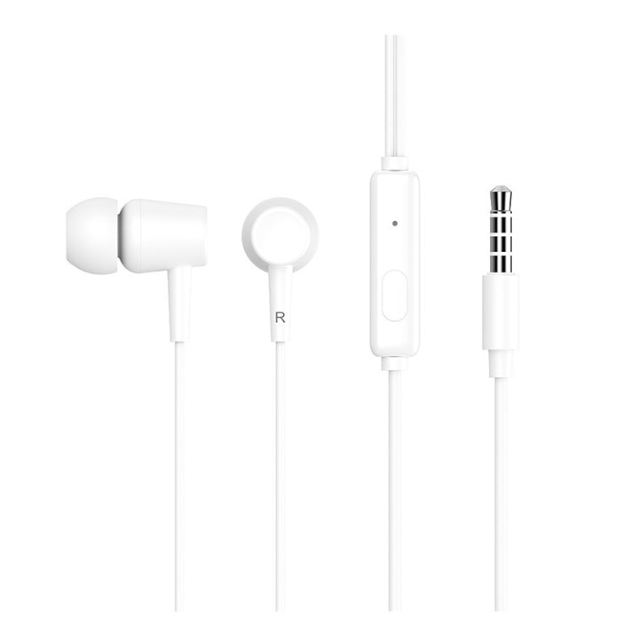 PhoneBits Latest In Ear AUX Wired Earphones, Stereo Bass Music Earphones with Mic, Noise Cancelling Wired Handsfree
