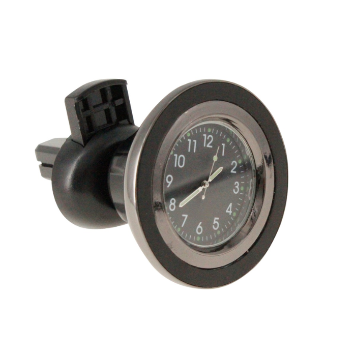PhoneBits In-Car Mini-Clock With Holder