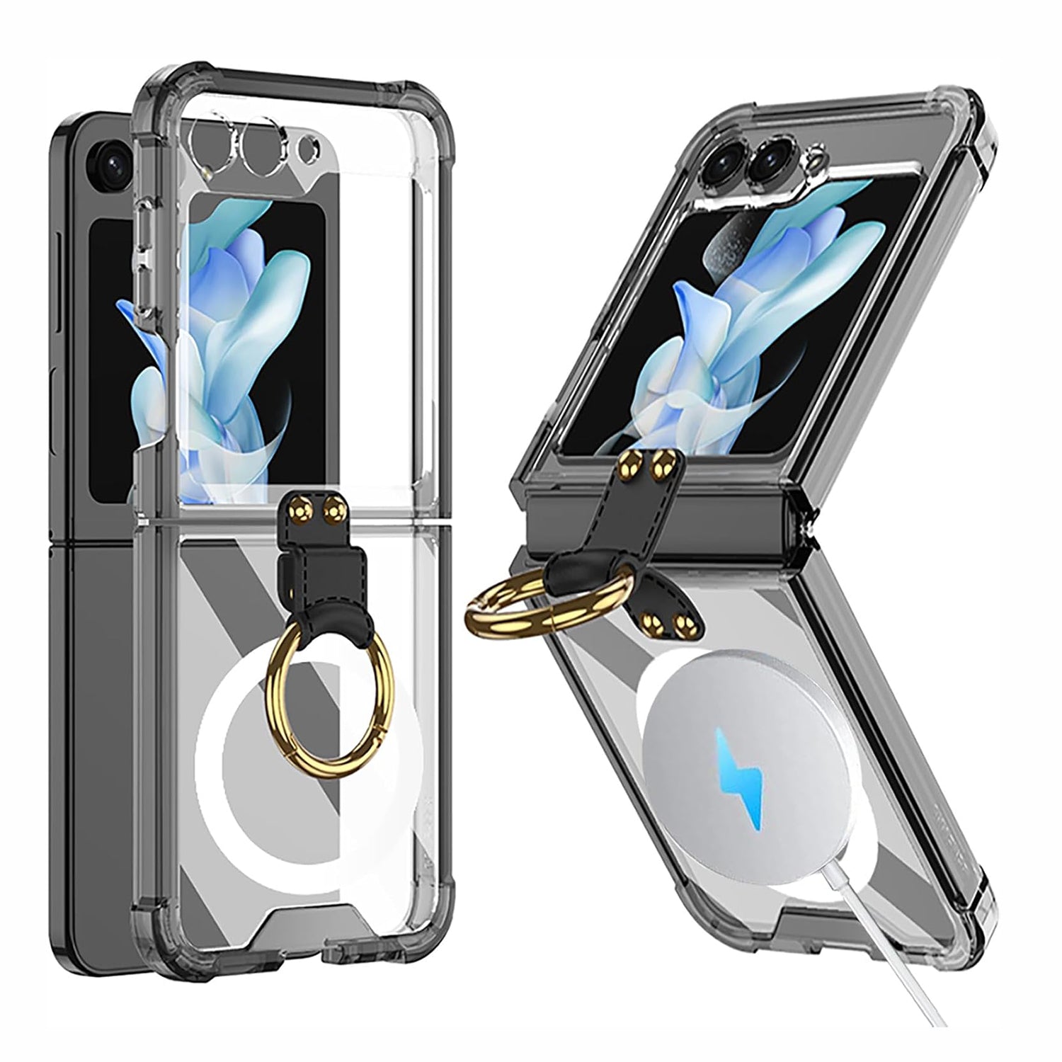 Magnetic Ring Kickstand Case for Samsung Galaxy Z Series