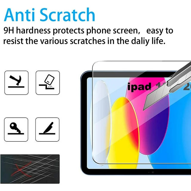 PhoneBits Tempered Glass for iPad 10.9''