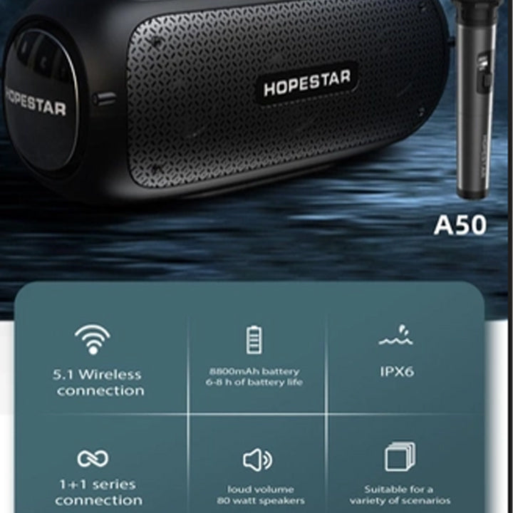 Wireless Bluetooth Speaker, Waterproof Portable Outdoor Speaker