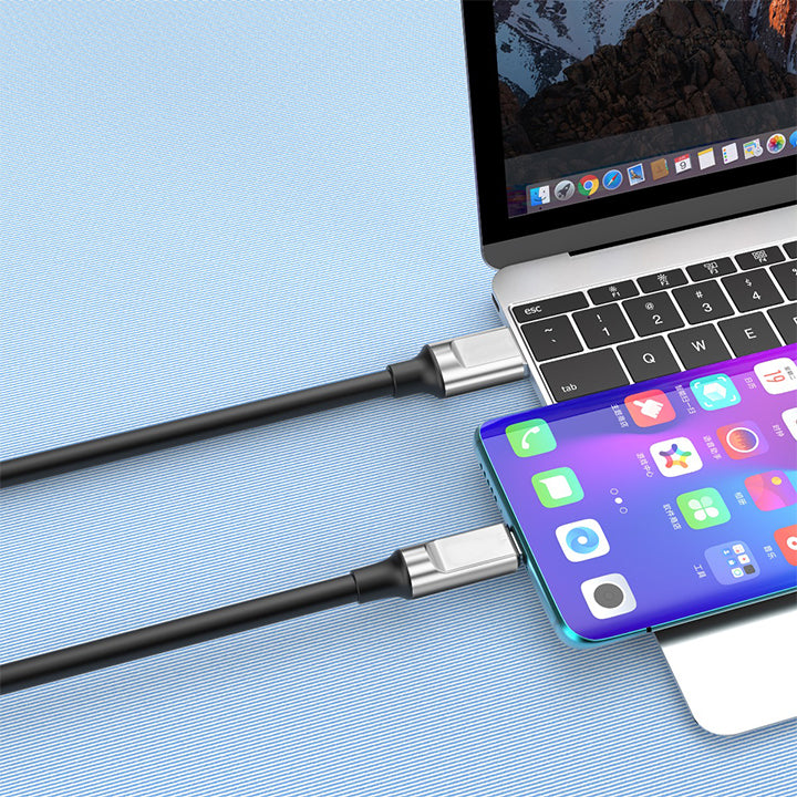 PhoneBits USB to USB C Charging Cable, Fast USB A to USB C Phone Charging & Data Cable, USB to Type C/ USB C Fast Charger Cord & Sync Cable, USB to USB C/ Type C Charging Adapter Cable
