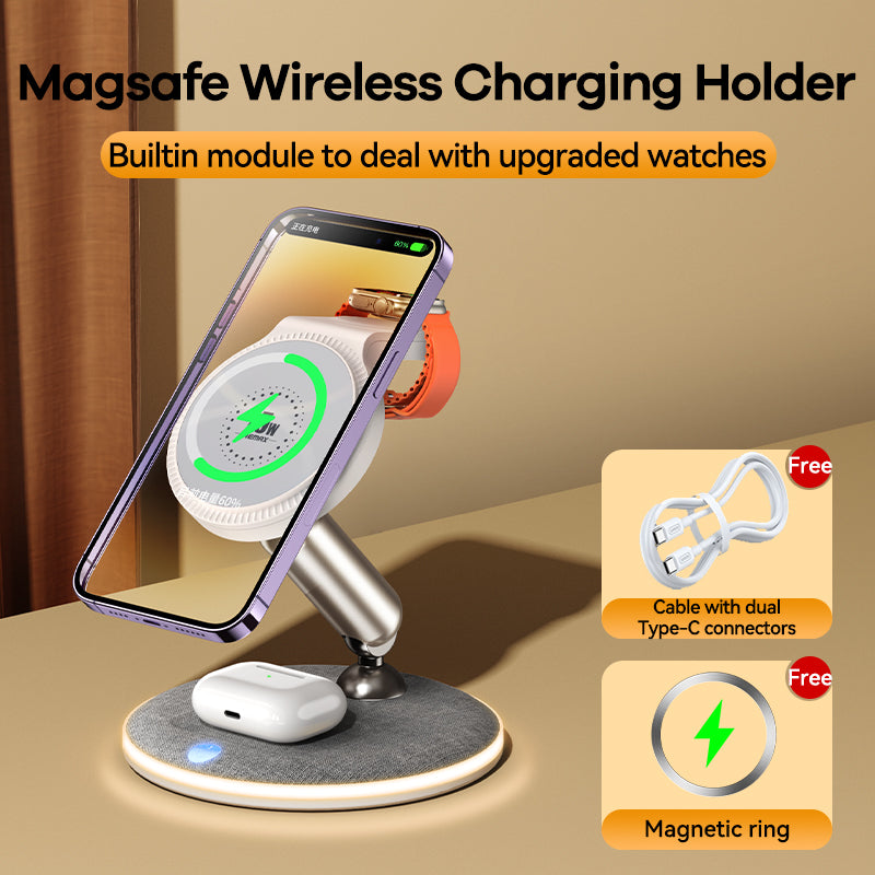 Remax 3 in 1 Magnetic Wireless Charger