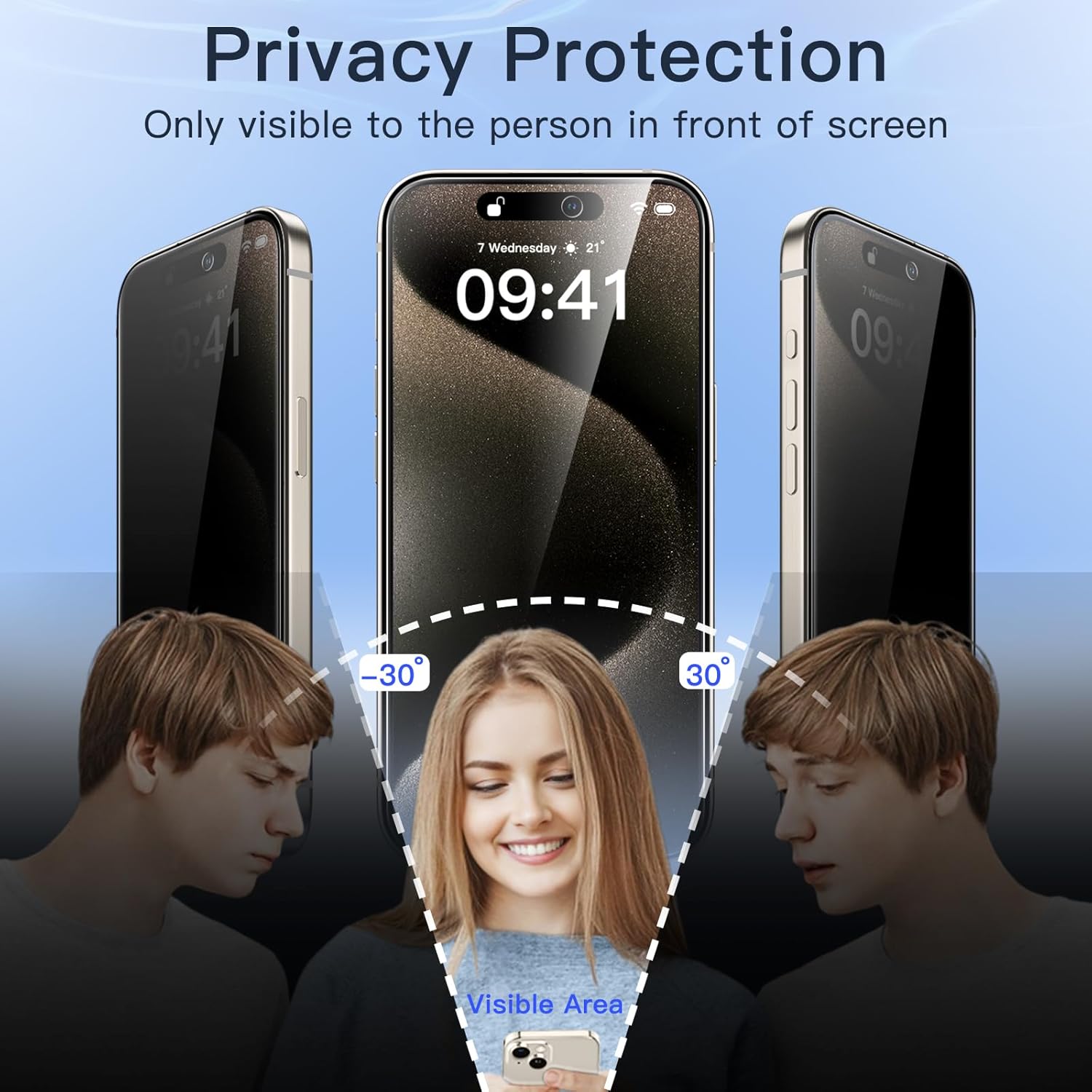 PhoneBits HD Tempered Glass for iPhone 11 Series