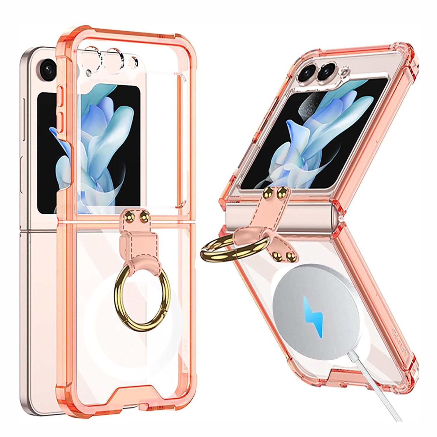 Magnetic Ring Kickstand Case for Samsung Galaxy Z Series