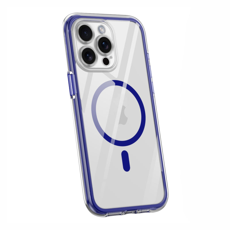 Transparent MagSafe Magnetic Phone Case For iPhone