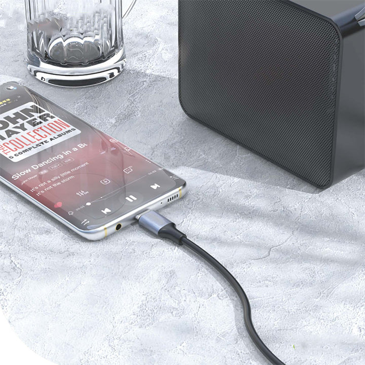 PhoneBits Aux Cable for iPhone, Lightning to Aux Audio Cable, Fast Charging Aux to iPhone Cable, Lightning to 3.5mm Audio Jack, Aux Cord for iOS, iPod, iPad