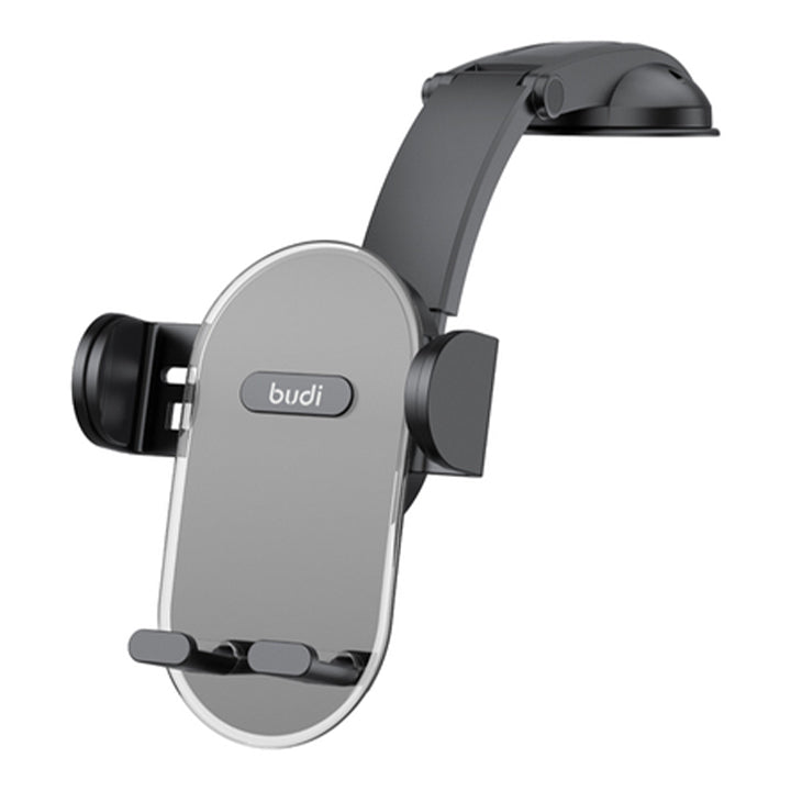 Budi Universal Car Mount Holder, Phone Holder Dashboard Windshield Car Mount