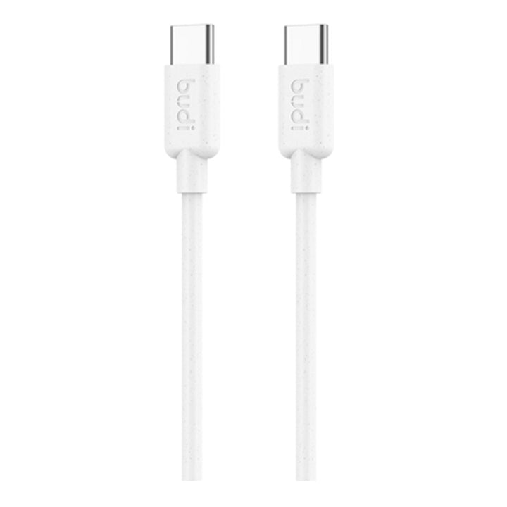 Budi USB C to USB C Data Cable & Charger Cord, PD Fast Charging Type C to Type C Charger Cable, USB C Charger Cable Adapter, Phone Type C to USB C Charging Sync Cable