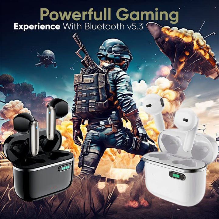 Earldom True Wireless Earbuds, Wireless Earbuds with Battery Display