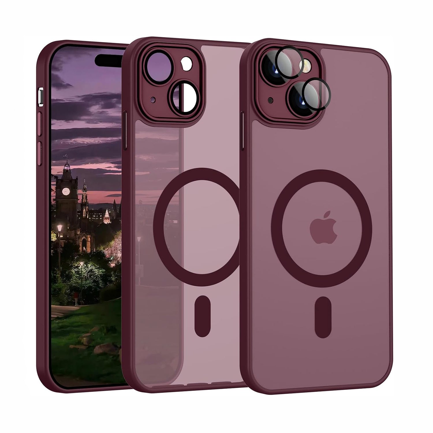 Qi-Compatible TPU Frame Case For iPhone