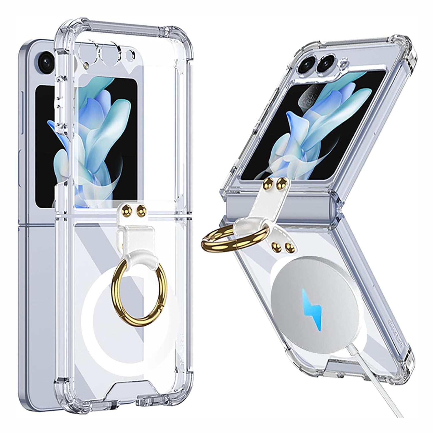 Magnetic Ring Kickstand Case for Samsung Galaxy Z Series