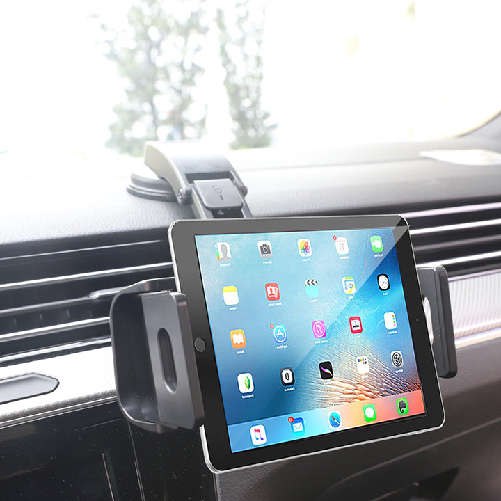 PhoneBits Dashboard Car Phone Holder, Suction Cup Tablet Holder, Phone Mount for Car Windshield/ Dashboard