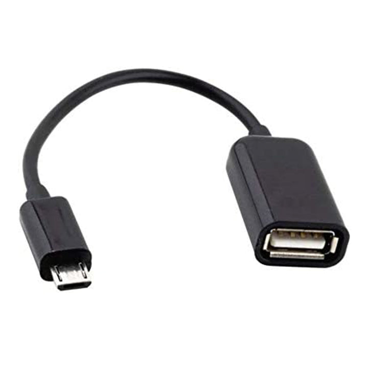 OTG USB to Micro Adapter, OTG Data Sync Cable Compatible with Smartphones