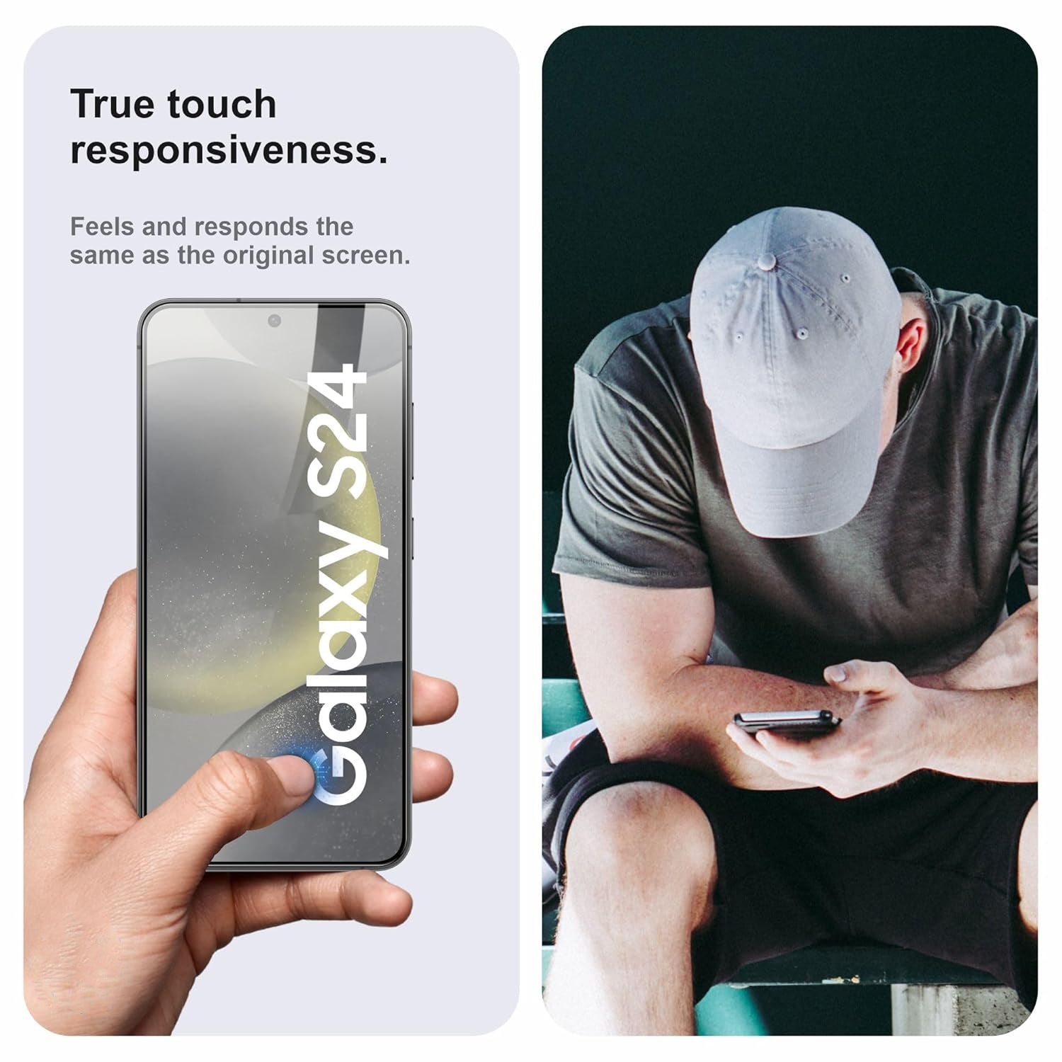 PhoneBits HD Tempered Glass for Samsung Galaxy S Series
