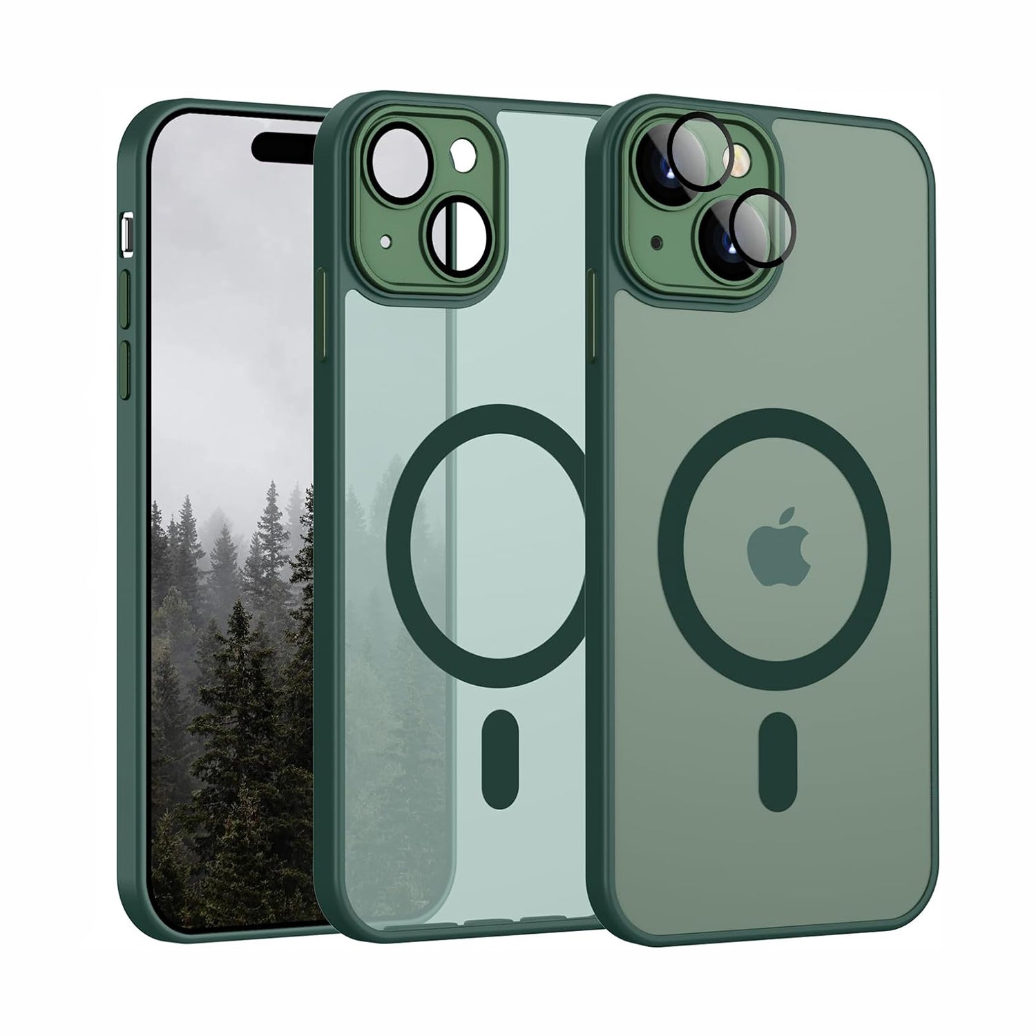 Qi-Compatible TPU Frame Case For iPhone