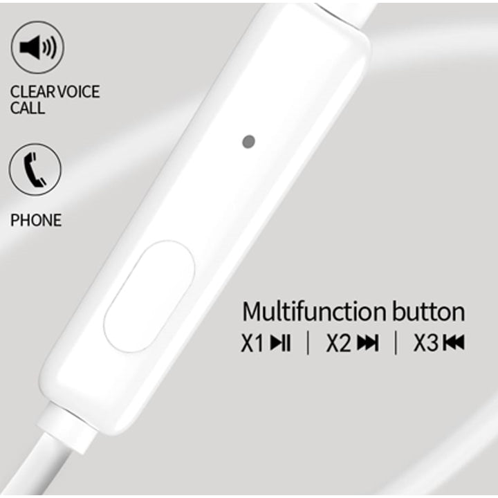PhoneBits Smart In Ear Wired Earphones, HD Stereo Music Earphones with Mic, AUX Wired Handsfree