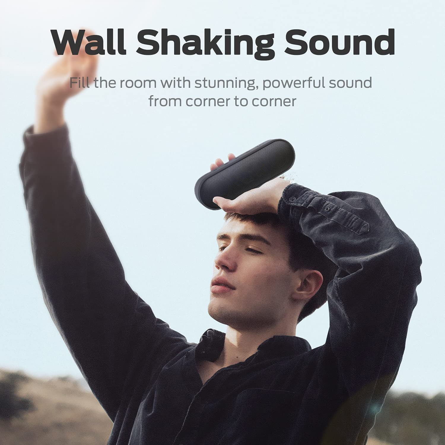 Portable Wireless Speaker Long-life Built-In Rechargeable Battery