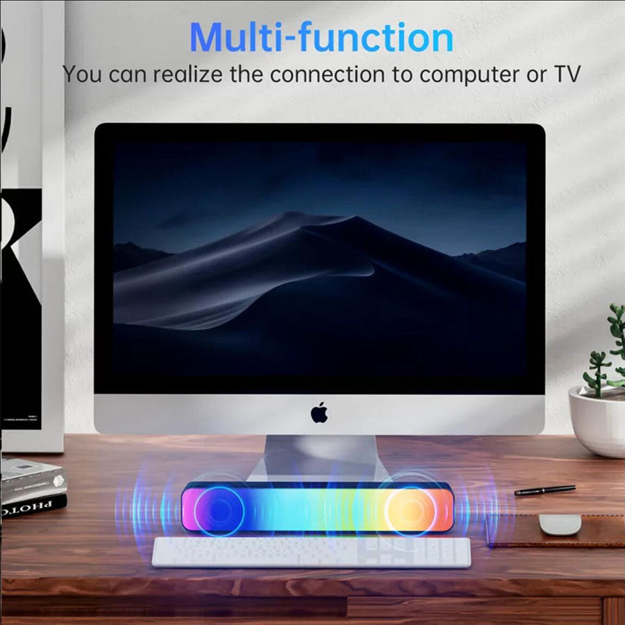 RGB Light Deep Bass Wireless Portable Speaker