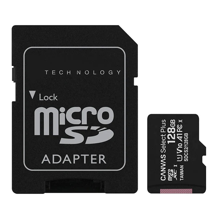 Kingston MicroSD 64/128/256GB, Flash 64/128/256 GB Memory Card with Adapter