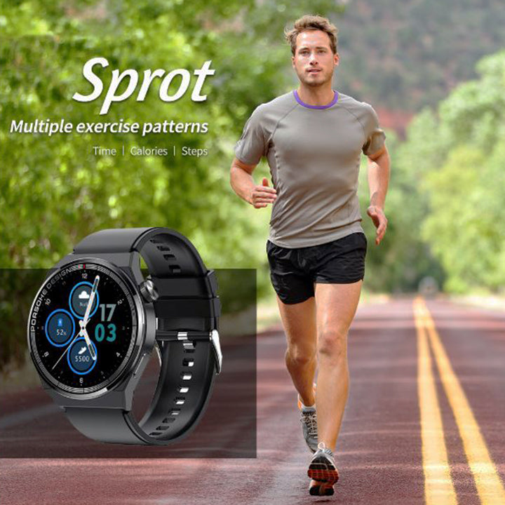 PhoneBits Sports Smart Watch for Men & Women, Bluetooth Calling Smart Watch, Waterproof / Black