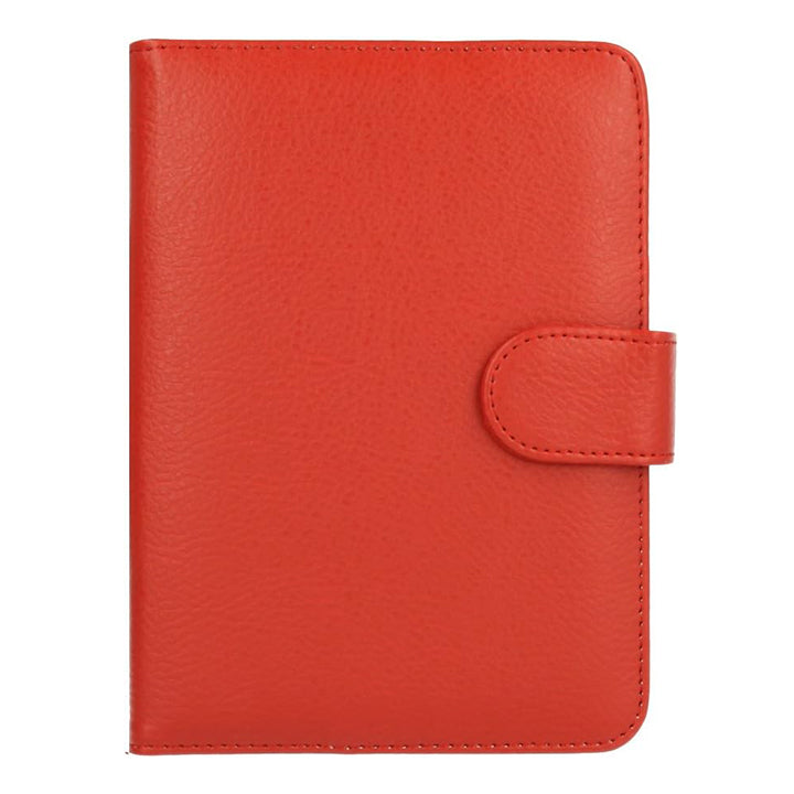 Classic Plain Leather Book Case for iPad 1 and 2