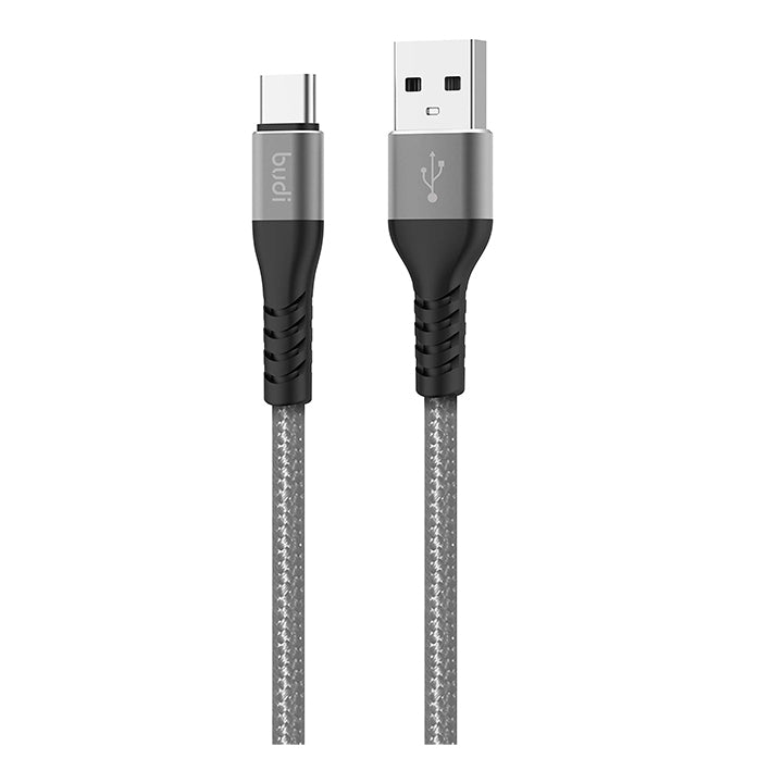 Budi USB to USB C Charging Cable, Braided Fast USB A to USB C Phone Charging & Data Cable, USB to Type C/ USB C Fast Charger Cord & Sync Cable, USB to USB C/ Type C Charging Adapter Cable