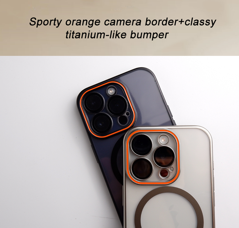 iPhone 16 Pro Max, iPhone 16 Pro, iPhone 16 Plus, iPhone 16 Crystal Clear MagSafe Case for iPhone with Magnetic Camera Kick-Stand, TPU Transparent Shockproof iPhone Case Compatible with MagSafe, Protective Magnetic Phone Case Cover - iPhone 16 Series