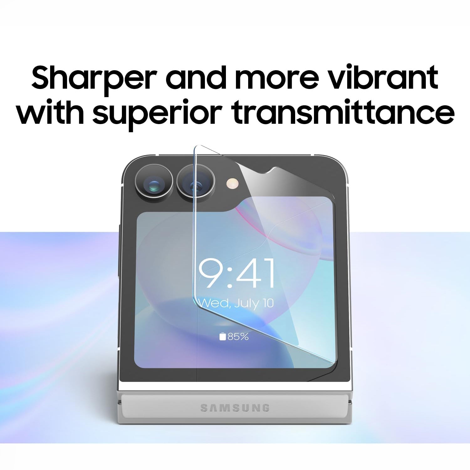 PhoneBits HD Tempered Glass for Samsung Galaxy Z Series