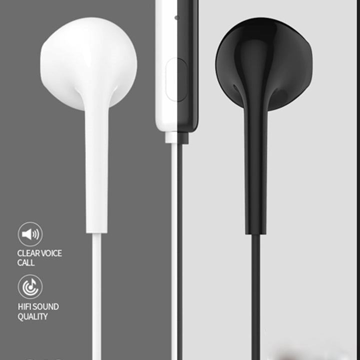 PhoneBits Smart In Ear Wired Earphones, HD Stereo Music Earphones with Mic, AUX Wired Handsfree