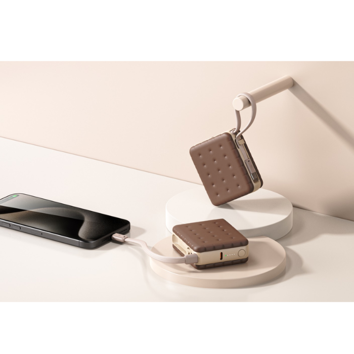 PhoneBits Power Bank with Built-in Cable PB51