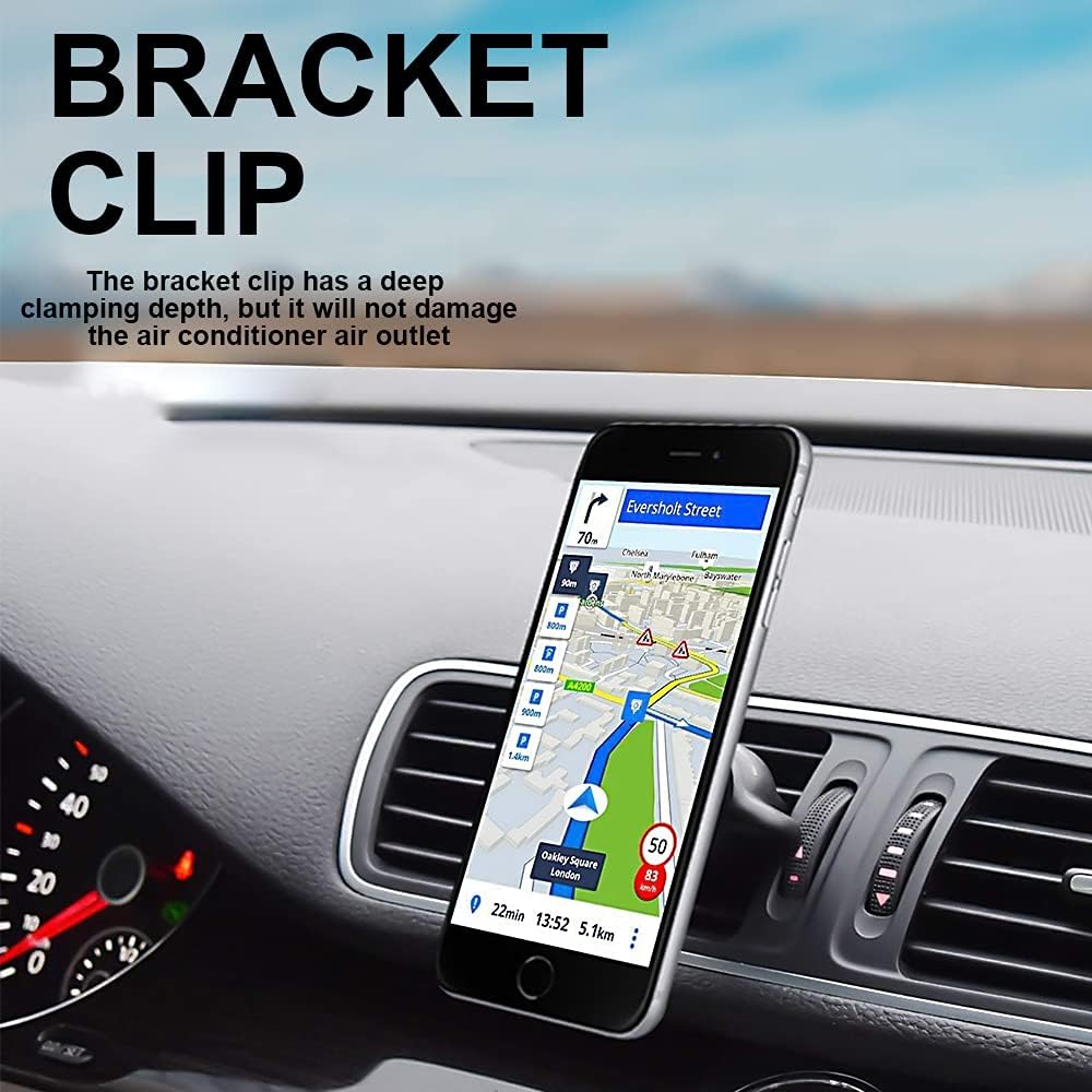 Earldom Car Mount Holder, Car Phone Holder Vent, Car Vent Magnetic Phone Holder