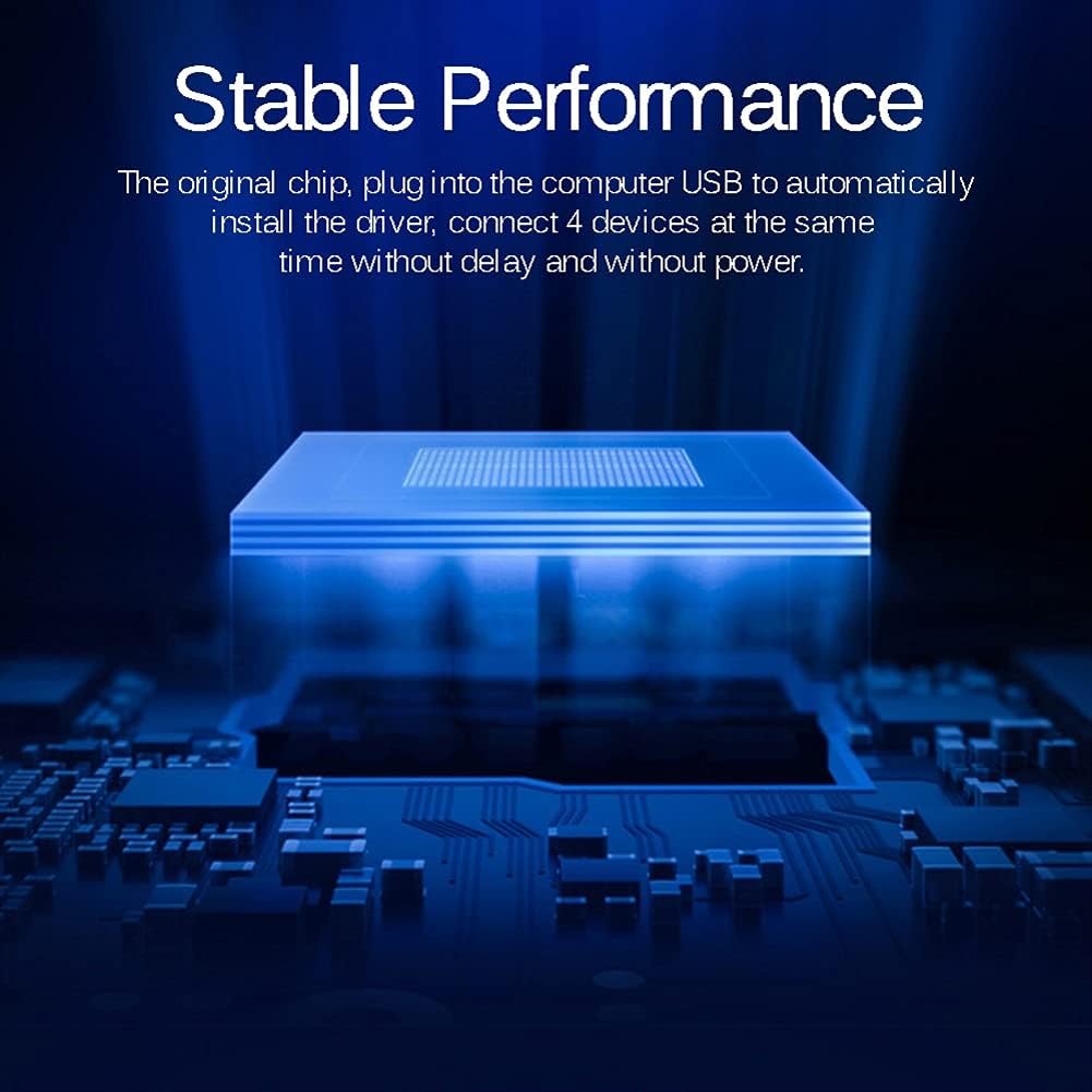 PhoneBits 4 in 1 USB A Hub, USB A Multiport Hub, USB A Hub Multiport Adapter, USB A Hub
