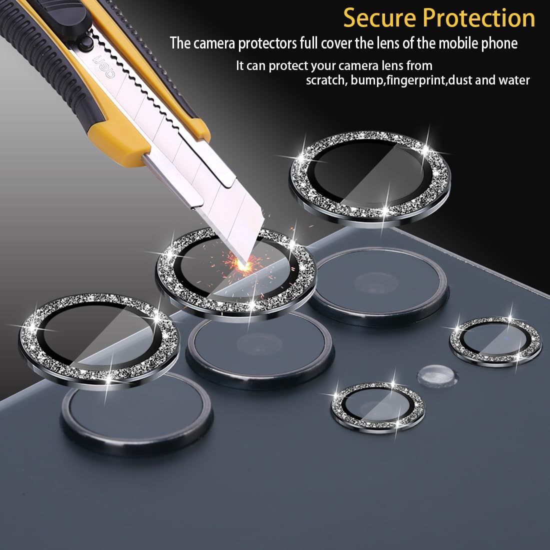 PhoneBits Camera Lens Protector for Samsung