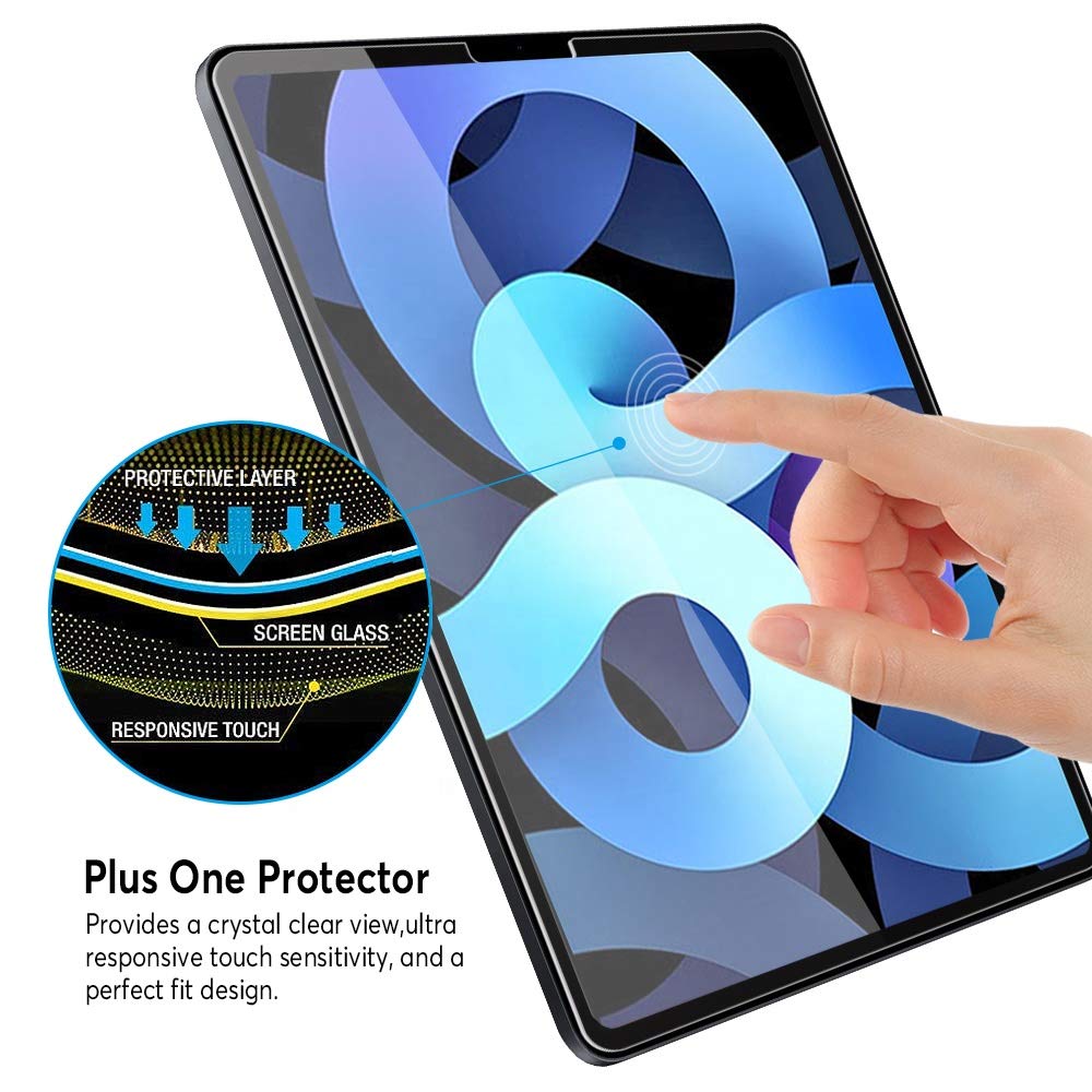 PhoneBits Tempered Glass for iPad Air 2020 (4th Generation)