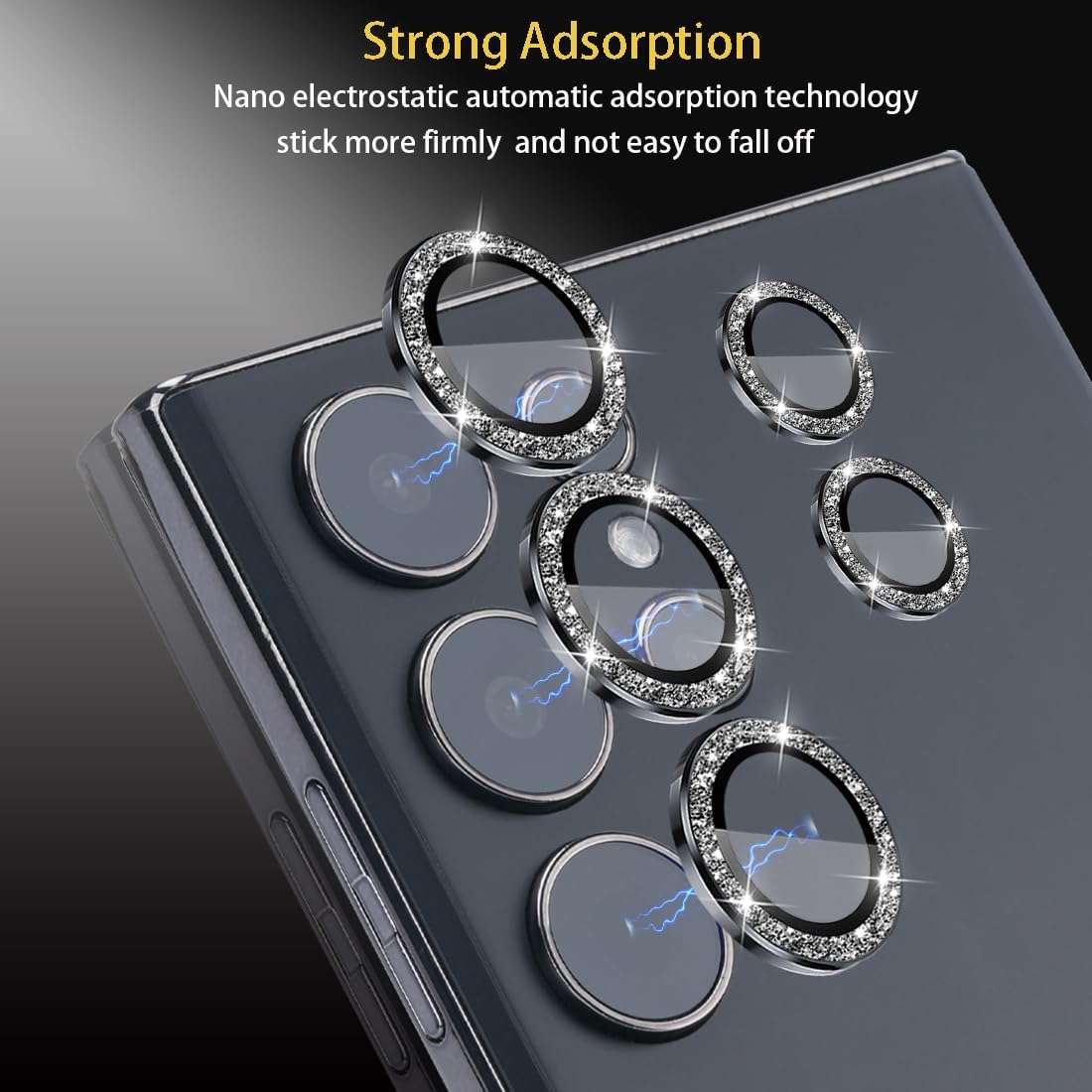 PhoneBits Camera Lens Protector for Samsung