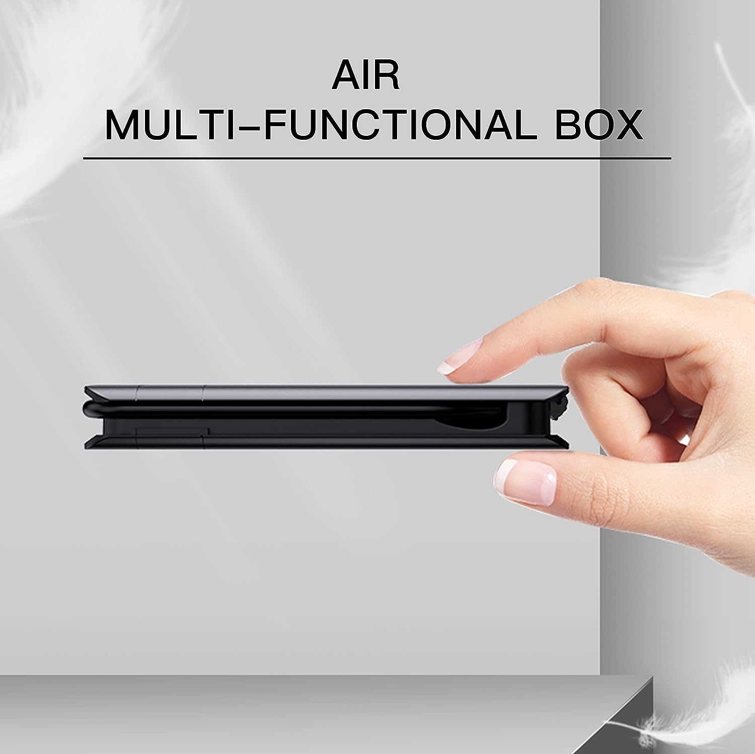 Budi Multifunctional Data Cable Storage Box, USB Adapter Kit, Travel Charging & Data Sync Cable Kit