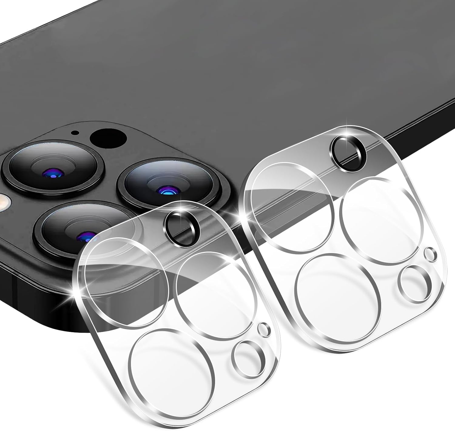 HD Transparency Camera Lens Protector for iPhone