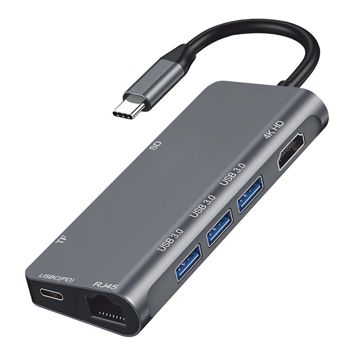 PhoneBits USB C Multifunction Hub, USB C Multiport Hub, USB C Hub