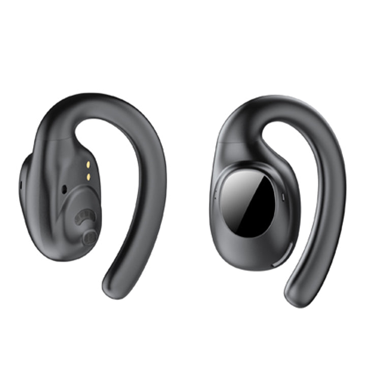 Budi Over The Ear Earbuds | True Wireless Bluetooth HD Stereo-Bass Open-Ear Earbuds with Built-In Mic