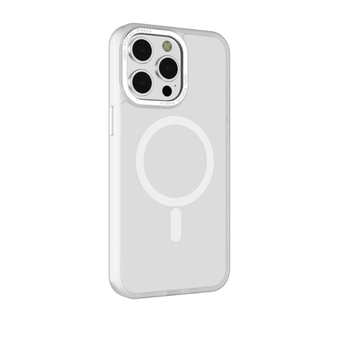 iPhone 17/16/15/14/13 Hard TPU Clear MagS PC03 Case