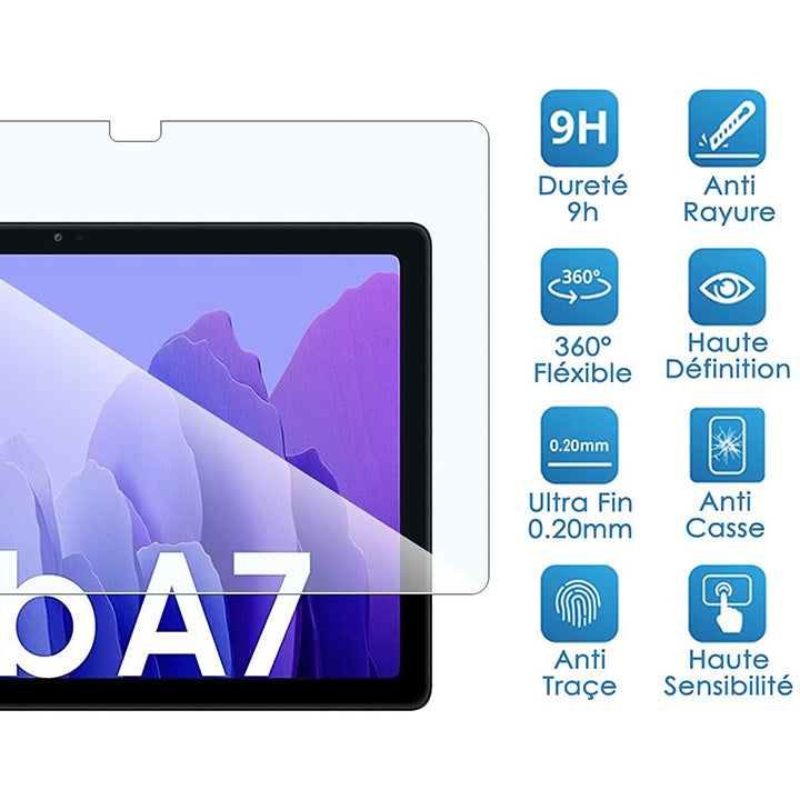 PhoneBits Tempered Glass for Galaxy Tab A7