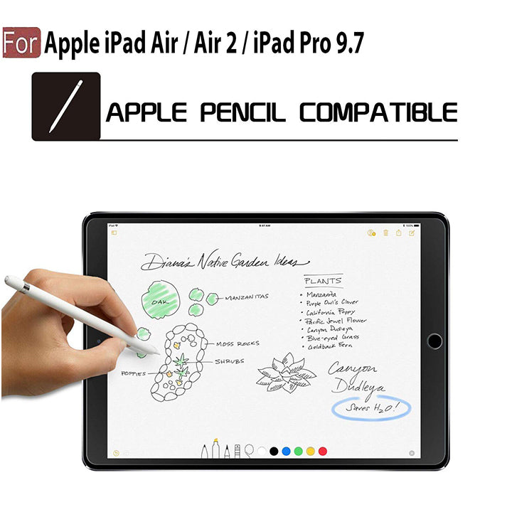 PhoneBits Tempered Glass for iPad Air/Air 2/Mini/Pro 9.7