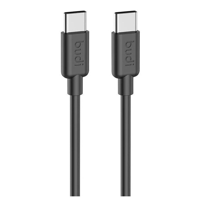 Budi USB C to USB C Data Cable & Charger Cord, PD Fast Charging Type C to Type C Charger Cable, USB C Charger Cable Adapter, Phone Type C to USB C Charging Sync Cable